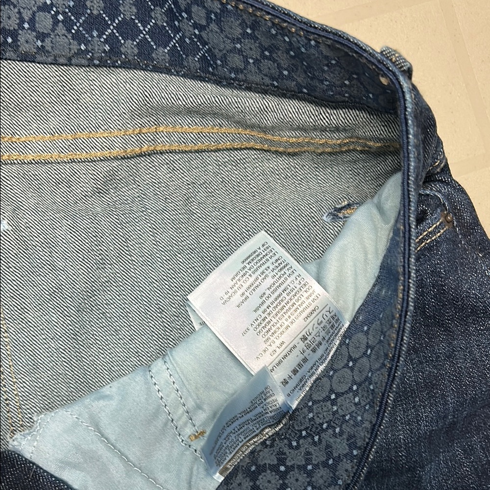 Levi's Dark Blue Straight Jeans. New/never worn without tags - Picture 15 of 16